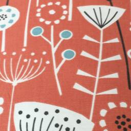 "2 X Fryetts Bergen Burnt Orange Scandinavian Cushion Covers 16"" 18"" 20"" 22"" 24" - thumbnail 2