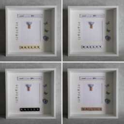 Personalised Baby Loss Photo Frame, Memorial Scrabble Picture, Infant Remembrance Gift, Stillbirth Sympathy Keepsake, Bereavement Present - thumbnail 3