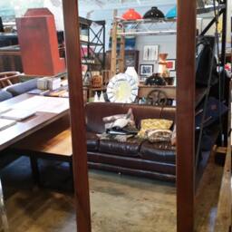 standing/Floor Walnut Mirror - thumbnail 2