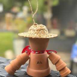 Football Flowerpot People, Personalised Garden Gift, Lover Outdoor Ornament, Team Gifts For Mum Dad Coach - thumbnail 2
