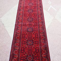 20 Ft, Bokhara Runner, 19.9 X 2.9 Extra Long Afghan Runner, High Quality 100%wool Handmade Turkoman Hallway Oriental Runner Rug - thumbnail 2