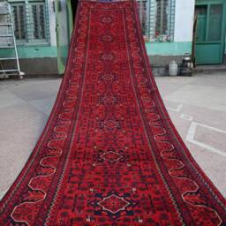 20 Ft, Bokhara Runner, 19.9 X 2.9 Extra Long Afghan Runner, High Quality 100%wool Handmade Turkoman Hallway Oriental Runner Rug - thumbnail 4