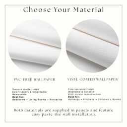 Misty Forest Wall Mural, Landscape Wallpaper, Mountain D??cor, Nursery & Room Art - thumbnail 3