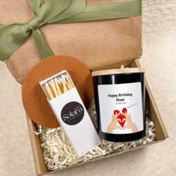 Personalised Mum Birthday Candle Gift Set, Present For Mummy Mother, Birthday Present Her, Special Keepsake Mother - thumbnail 4