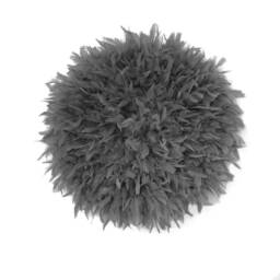 Gray Juju Hat, Feather Wall Decor, Wall Decor Natural Jujuhat, Juju Hats, Feathers - Juju - thumbnail 3