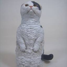 Scottishfold Cat Figurine No.2(Please Accept My Confession - thumbnail 2