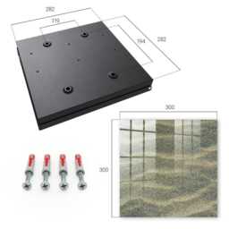Sand Waves Key Cabinet For Home, Gray Industrial Box, Minimalist Textures, Lovers Of Nature & Peace - thumbnail 4