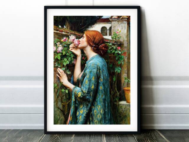 John William Waterhouse - The Soul Of The Rose - 1908 Print Poster