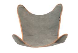 Custom Handmade Butterfly Chair Cover - 100% Cotton Canvas, Personalized Slipcover With Choice Of Trim