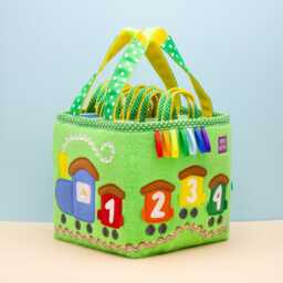 Felt Quiet Book Toddler Activity Board, Sensory Waldorf Toy