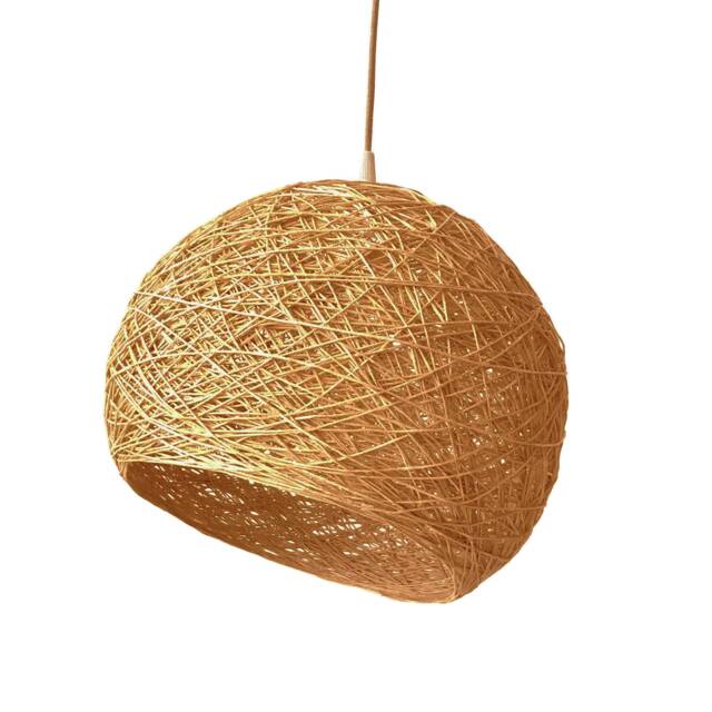 Globe Ceiling Light, Modern Pendant Lamp, Plug in Hanging Pendant Lamp Plug In, Kids Swag - Hemisphere - image 1