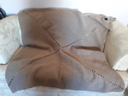 Brown Bear Hooded Blanket