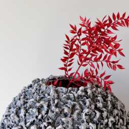 Handmade Textured Black Vase Japandi Wabi Sabi Organic Centerpiece Vessel, Sculptural Art Home Accent - thumbnail 3
