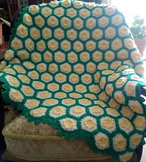 Crochet Baby Blanket, Popcorn Swaddle, Newborn Girl Gift, 110110 cm Nursery Decor, Shower Outfit - image 1