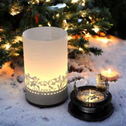 Thank You Premium Gift Box - Motif Candle With Shadow Projection Unique Gratitude Present For Birthdays, Anniversaries & More - thumbnail 3