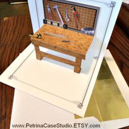 Workbench Pop-Up Card With Tools 5x7 - Item 954 - thumbnail 2