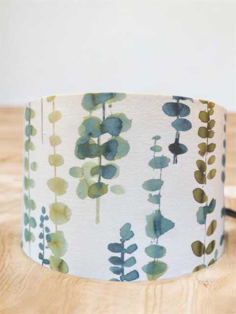 Santa Maria, Oasis, Teal, Blue Green Drum Lampshade/Pendant Shade. 20cm, 30cm, 40cm - image 1