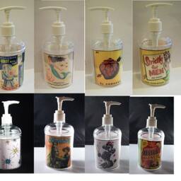 Lucha Libre Soap Dispenser Retro Mexican Wrestler Luchador Bathroom Decor Kitsch - thumbnail 4