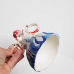Puff Skirt Grogged Porcelain Figure - thumbnail 4