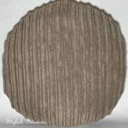 Handmade Soft Round Jumbo Cord Cushion Cover Circle Bed Sofa Pillowcase Homedecor - thumbnail 2