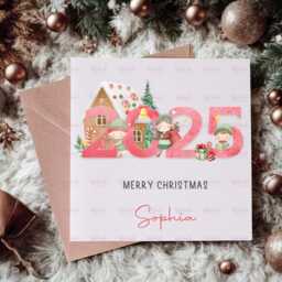 Personalised Kids Christmas Decoration - Grandson Gift Custom Bauble For Boys & Girls Stocking Filler Eve Box - thumbnail 2