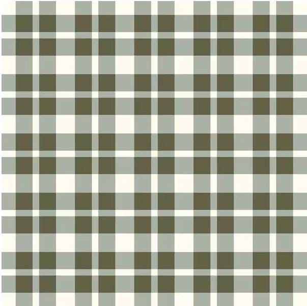 Plaid Evergreen Fitted Crib Sheet Autumn Dark Sage Baby Bedding - image 1