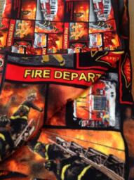 Handmade Fireman Blanket - thumbnail 1