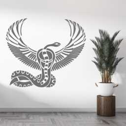 Egyptian Snake Wall Decal Ancient Egypt Room Decor 2663 - thumbnail 2