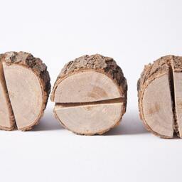 10 Wood Place Card Holders, Table Number Holder, Wedding Decor, Guest Card Holders, Rustic Centerpiece - thumbnail 4