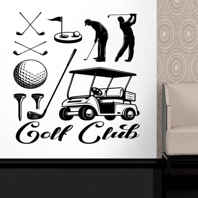 Golf Wall Decal Removable Vinyl Decor 2282 - image 1