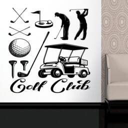 Golf Wall Decal Removable Vinyl Decor 2282 - thumbnail 1