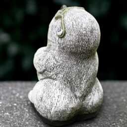 Garden Father Mole Statue Concrete Animal Sculpture Outdoor Wildlife Ornament Mole Lover Gift Handmade Art Lawn Decoration - thumbnail 4