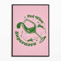 Chappell Roan - Red Wine Supernova Print Indie Music Poster - thumbnail 2