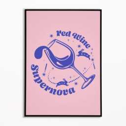 Chappell Roan - Red Wine Supernova Print Indie Music Poster - thumbnail 3