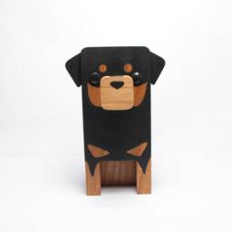 Rottweiler Eyeglass Stand/Glasses Holder - thumbnail 3