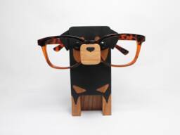 Rottweiler Eyeglass Stand/Glasses Holder - thumbnail 1