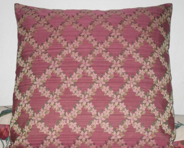 "Floral Decorative Pillow Cover-In 20""x20" - image 1