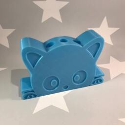 Cat Pen Holder - Kitten Desk Organizer, Fun Gift - thumbnail 2