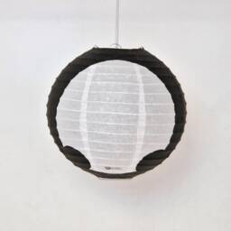 Hand-Painted Panda Lamp On Japanese Paper Lantern Interior Decoration Red Children's Room & Baby Nursery - thumbnail 2