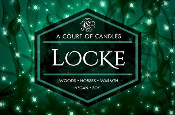 Locke - 9Oz Soy Wax Candle The Cruel Prince