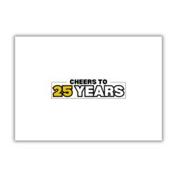 25Th Birthday Signature Poster Milestone Guest Book Alternative A3 - thumbnail 2