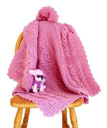 Baby Blanket, Crochet Kids Knit Newborn Plaid Pram Blanket, Car Gift, Shower Blanket