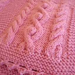 Baby Blanket, Crochet Kids Knit Newborn Plaid Pram Blanket, Car Gift, Shower Blanket - thumbnail 3