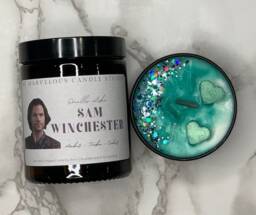 Smells Like Sam Winchester Wax Melts & Candles - Jared Padalecki Fandom Funny Novelty Gift