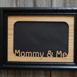 Mommy & Me Picture Frame - 5x7 Holds 4x6 Photo Mother's Day Gift For Mom, New Mom Gift, & Frame, Mother - thumbnail 3