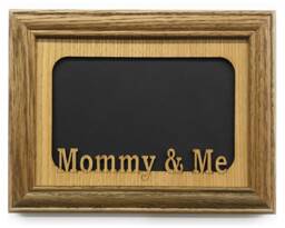 Mommy & Me Picture Frame - 5x7 Holds 4x6 Photo Mother's Day Gift For Mom, New Mom Gift, & Frame, Mother - thumbnail 1
