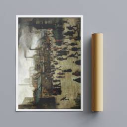 L.s. Lowry Manufacturing Town Print - Industrial Art, Wrapped Canvas Or Poster - thumbnail 3
