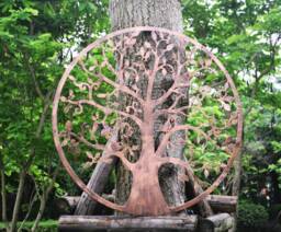 Handmade Bronze Tree Of Life Wall Art Indoors/Outdoors 80cm
