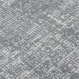 Gray Textured Polyester Rug Modern Minimalist Home Decor - thumbnail 2