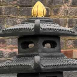 Massive Concrete Pagoda Sculpture Chinese Stone Lantern Statue Large Cement Figure Outdoor Zen Decor Asian Ornament Yard Gift - thumbnail 4